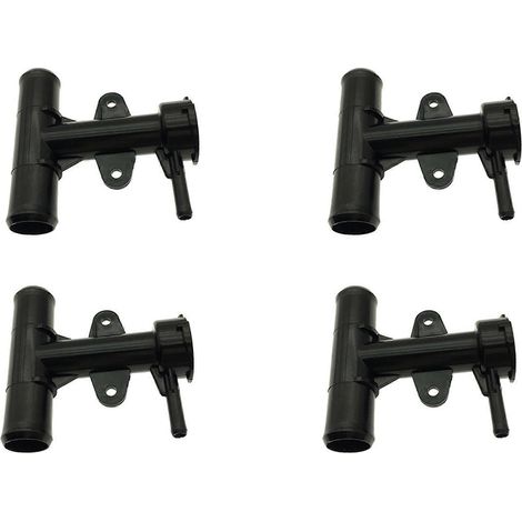 Lot de 4 goulottes de remplissage de radiateur automobile 21418-1HK3A pour Nissan Versa 1.6L 2012-2019 et March 1.6L 2011-2022 (1/5)