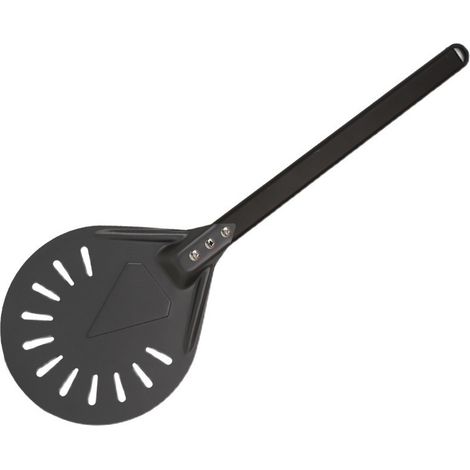 [JAMAIS UTILISÉ] Pelle à pizza en métal, spatule à pizza, pelle à pizza en acier inoxydable de 18 cm  Pelle et pelle pour la cuisine, la pâtisserie, les grillades et les restaurants. (1/4)