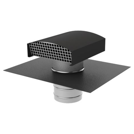 Sortie de toit VMC Ubiflu 9 anthracite Ø200 - UBBINK - 900101