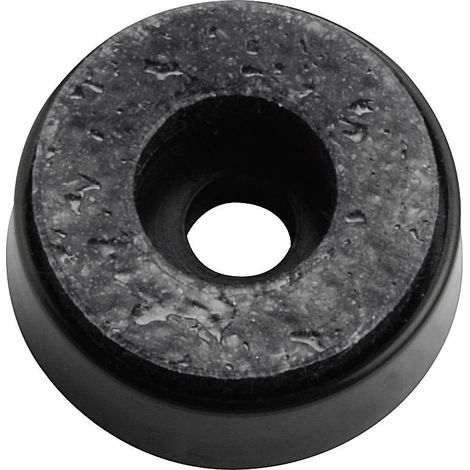 TRU COMPONENTS Amortisseur à visser noir (Ø x H) 20 mm x 7.5 mm 1 pc(s) S494021 (1/3)