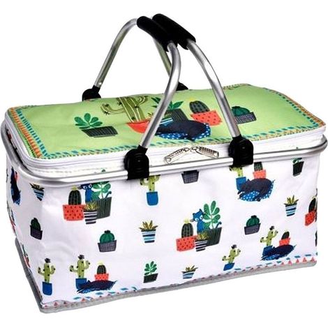 Panier de courses Chats cactus