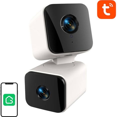 Caméra intelligente double WiFi Gosund PC12 (4 MP 1920 x 2160, Tuya) (1/5)