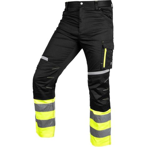 Neo Pantalone da lavoro alta visibilità nero e giallo (1/3)