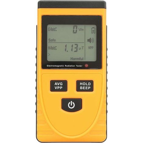 EASYCOMFORT Détecteur de Rayonnement Nucléaire - Compteur Geiger Numérique LCD pour Inspections EMF (Domicile, Bureau, Extérieur) (1/5)