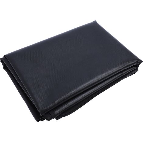 Tapis de barbecue 76 x 52 pouces, pour une utilisation extérieure, tapis ignifugé, cheminée intérieure, feu de camp, résistant à l'huile, protection pour barbecue, terrasses, patios. (1/5)