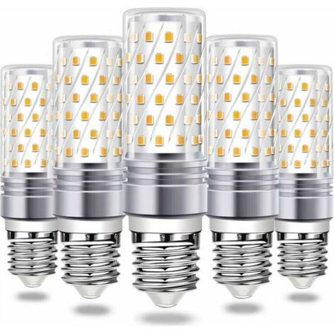 E27 LED Bulb, 16W Corn Cob LED Bulb, Warm White 6000K, 900 lm, Bright, AC 230V, E27 Pendant Light, 360° LED Beam Angle, Pack of 5 (1/5)