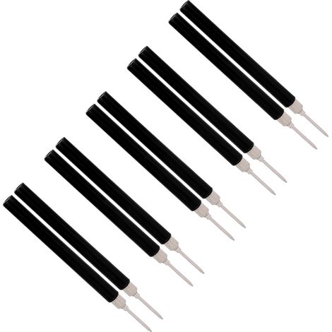 Sonde de test multimètre J.30015, aiguille sans soudure pour circuit tension, 30Vac-60Vdc, courant 24A, noir, test routine (1/5)