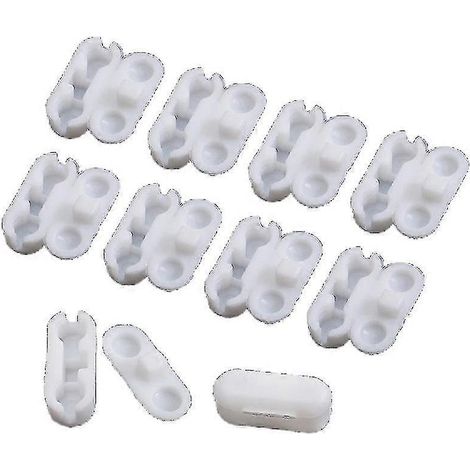 Lot de 10 connecteurs de cordon pour stores enrouleurs en plastique Hfmqv