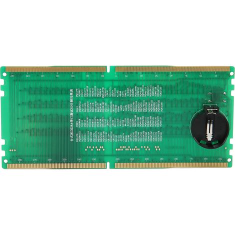 Arbeitsspeichertester für Computer, Leiterplatte, Material, Lese-/Schreibrichtung, verfügbar, DDR4-Speichertester mit LED für PC (1/5)