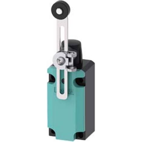 Siemens 3SE51120LH50 3SE5112-0LH50 Interruttore di posizione 6 A Leva girevole, Leva in metallo, Rullo in plastica IP66