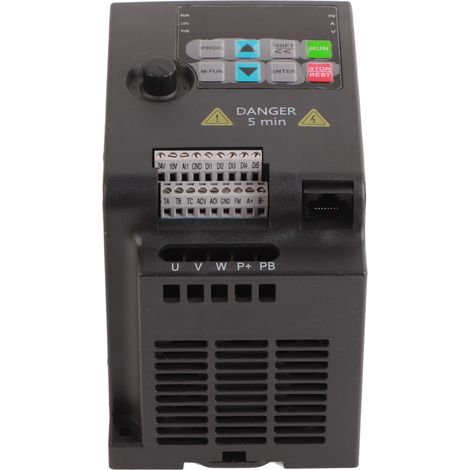SKI780‑0D75G‑1 Mini variateur de fréquence monophasé 220 V vers triphasé 220 V (220 V CA 0,75 kW) (1/5)