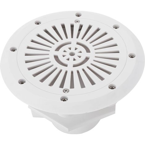 Bonde de fond de piscine - Bonde de sol robuste, durable et facile à nettoyer pour piscines en film plastique et sources thermales (1/5)