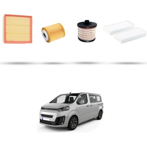 Kit tagliando 4 filtri compatibile con Citroen Spacetourer 1.5 BlueHDi 88kw dal 2018 (1/5)