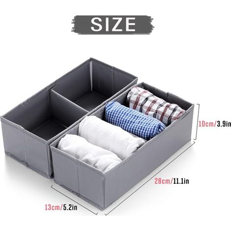 Foldable Storage Boxes 2 Pack for Adult, Cute Storage Bins Storage ...