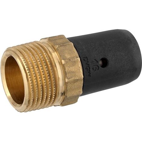 Steck-Übergang 16 x 2 mm - 3/4'' AG für Mehrschicht-Verbundrohr (1/2)