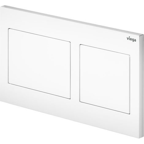 Viega WC Betätigungsplatte Visign for Style 21 8611.1 Kunststoff weiß alpin (1/4)