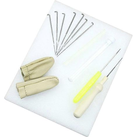 1 Set Nadelfilzmatte + Nadel + Zubehör