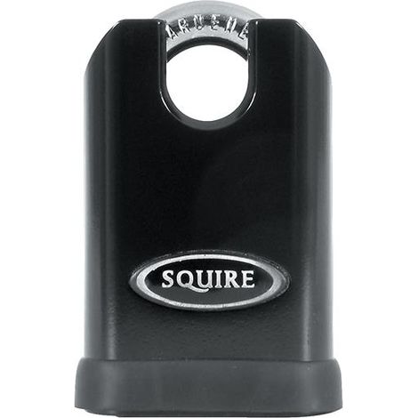 Squire Stronghold SS50CP5BX 50mm Solid Steel and Brass Padlock with Closed Shackle – CEN3 Security Grade
