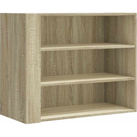 Maison Exclusive - Wandregal Sonoma-Eiche 75x35x60 cm Holzwerksto
