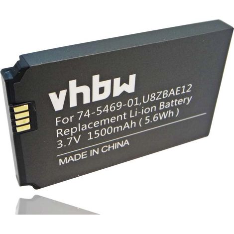 vhbw Akku kompatibel mit Cisco Unified Wifi IP Phone 7925G-EX-K9, 7926G schnurlos Festnetz Telefon (1500 mAh, 3,7 V, Li-Ion) (1/2)