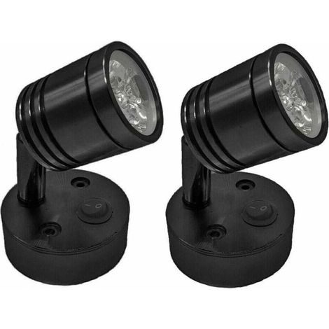 1 Lampe LED, Bras articulé 180°, 300 lumens, Blanc froid, Pour camping-car, bateau (1/5)