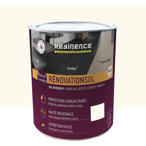 Résine colorée RÉSINENCE RénovationSol Pierre 2 L (1/3)