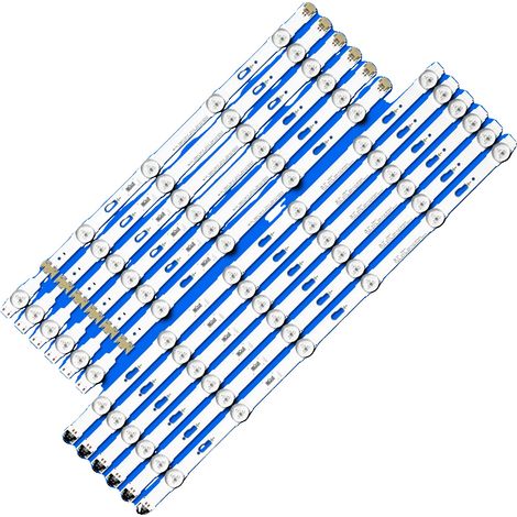 LED-Hintergrundbeleuchtungsstreifen, Länge 973 mm, 11 LED-Perlen, 3V pro LED, Kompatibilität mit bestimmten TV-Modellen, PVC-Material (1/5)