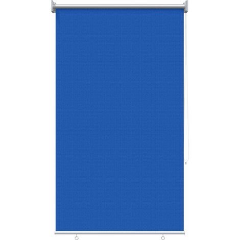 vidaXL Outdoor Roller Blind 90% UV Block Blue 80 x 140 cm HDPE