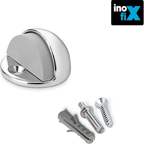 Türstopper aus Metall, verchromte Schraube INOFIX, Blister