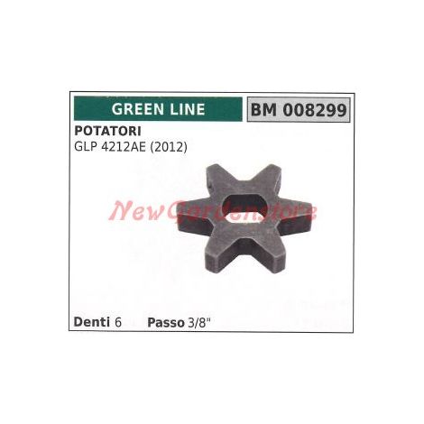 Rueda dentada GREEN LINE para podadora GLP 4212AE 008299