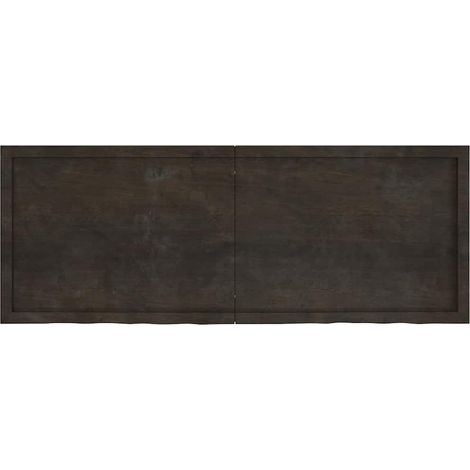 Maison Exclusive - Piano Tavolo Marrone 160x60x(2-4) cm Rovere Massello Trattato