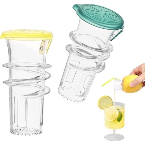 Dailygoods - Exprimidor manual de limones de 2 piezas para cocina y bebidas