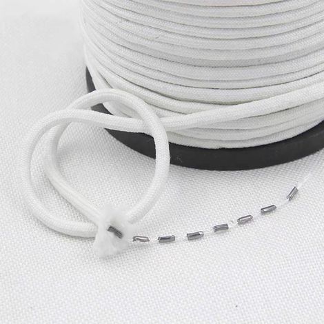 300g Plomb Rideau, 10m Fil de Plomb pour Rideaux, Fil de Plomb pour Rideau, Fil de Plomb pour Rideaux 10m, Ruban de Plomb pour Rideaux, Plomb pour Rideaux Utilisé pour augmenter le drapé des rideaux (1/5)