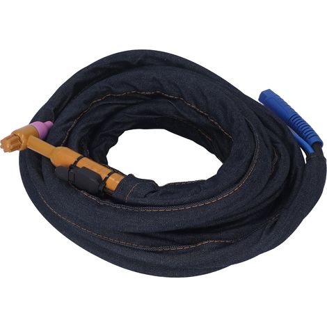 Torche de soudage TIG refroidie à l'eau et à l'air, pistolet de soudage GTAW à l'argon, outil de soudage pour le traitement de 5 m / 16,4 pi (1/5)