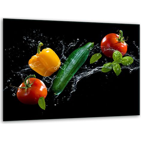 SOPORTE DE TABLA DE CORTE DE CRISTAL 40x30 PARA VERDURAS (1/5)
