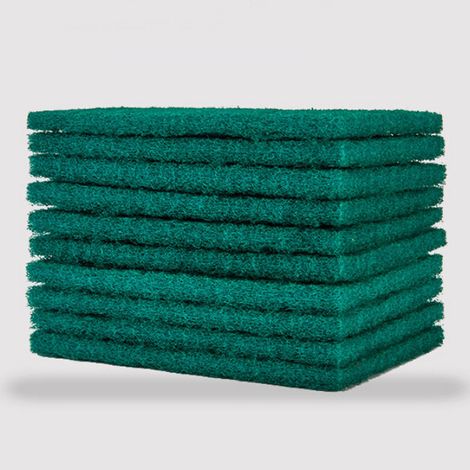 10 éponges à récurer pour la cuisine, chiffons à vaisselle, chiffons de nettoyage, chiffons antiadhésifs puissants pour
