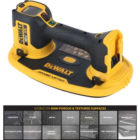 Dewalt DCE590N-XJ 18V XR Grabo Suction Lifter - Body Only