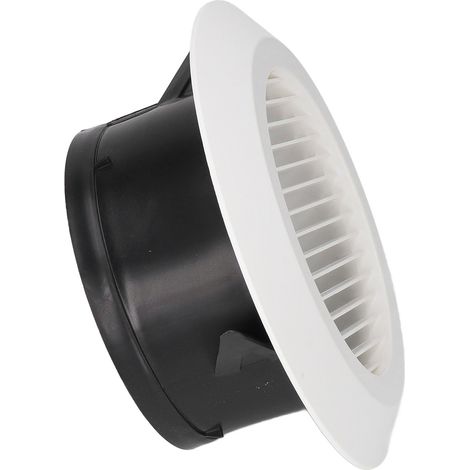 Calle rose circulaire ventilée PP ABS sans vis pour plomberie cuisine salle de bain WC 15 cm (1/5)
