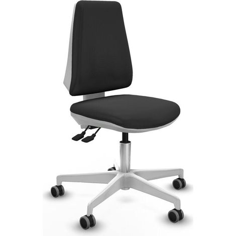 Piqueras und Crespo Bürostuhl Grau Dunkel Ergonomisch