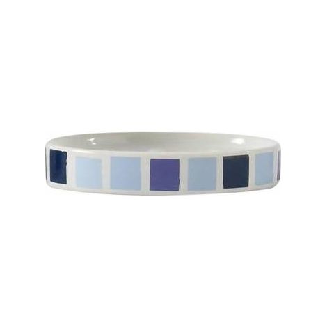 PORTE-SAVON EN CÉRAMIQUE MOSAIKO BLU Dimensions : Mosaïque bleue