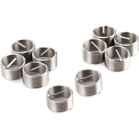 10-teiliges Gewindereparaturset für metrische und zöllige Gewindebohrungen, Umrechnung M16 x 1,5 x 1D (1/5)