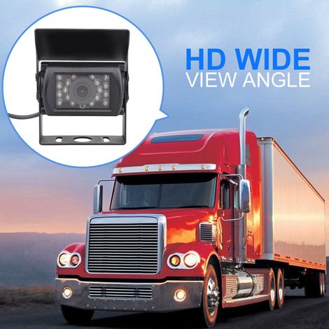 [Ande Online] Caméra de vision nocturne infrarouge CCD haute définition pour camions/bus, avec caméra de recul, 12V/-24V (prise aviation infrarouge bus D). (1/4)