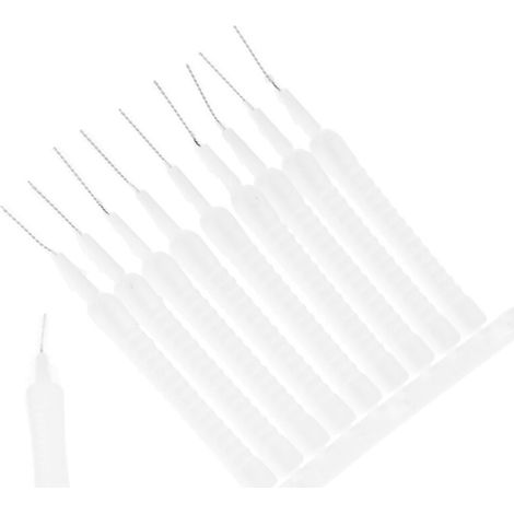 Brosse de nettoyage d'aquarium, buse de douche en paille, 10 pièces (1/5)