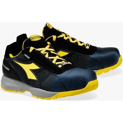 Scarpe Antinfortunistiche Diadora Glove MDS Matryx Low S1P HRO SRC Blu Giallo - 701.176198 - size 38