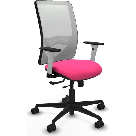 Silla de oficina piqueras y crespo Zulema blanco espuma alta densidad (1/2)