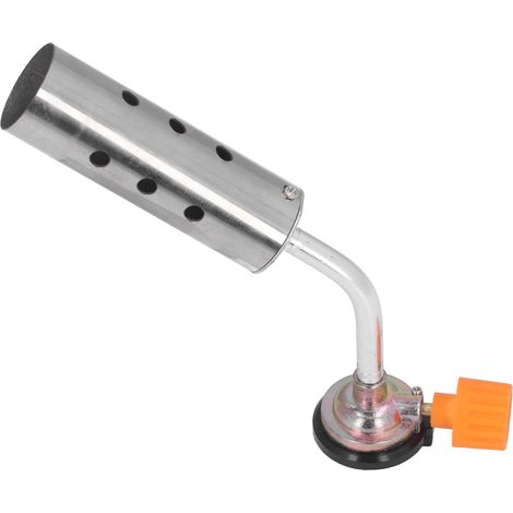 Chalumeau à gaz soudure, alliage d'aluminium et laiton, pistolet à flamme réglable pour cuisson, barbecue et rôtissage (1/5)