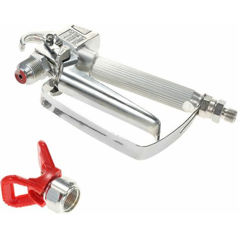 3600psi High Pressure Airless Sprayer Paint Spray Gun Special Paint Latex Paint Gun + Red Base (1/5)
