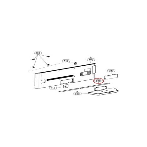 PIED FIXE POUR TV AUDIO TELEPHONIE LG - AAN76789403