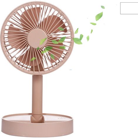 Mini ventilatore pieghevole da viaggio ricaricabile usb regolabile TE-B0336 (1/5)