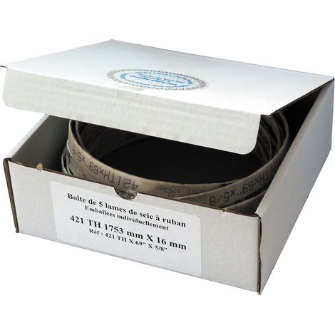 Boite 5 Lames De Scie 1830 X 16 mm - MAP